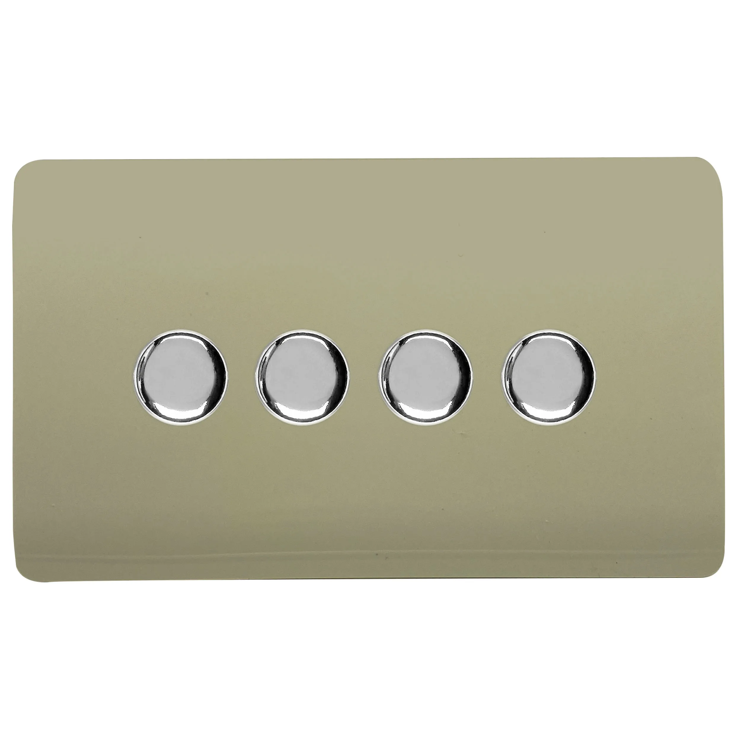 ART-4LDMGO  4 Gang 2 Way LED Dimmer Switch Champagne Gold